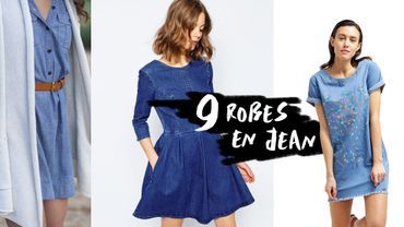 Robe en jean ete