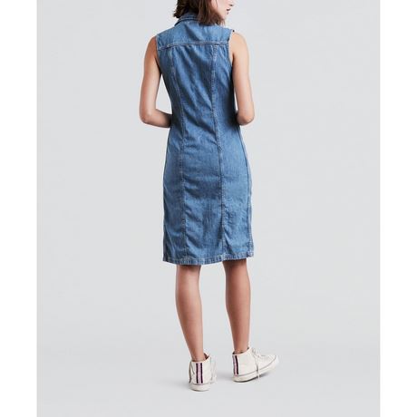 Robe en jean levis