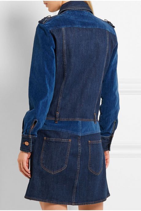 Robe en jean stretch