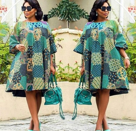 Robe en pagne africaine