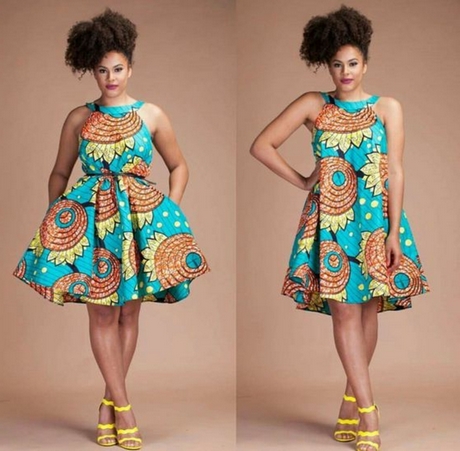 Robe en pagne africaine