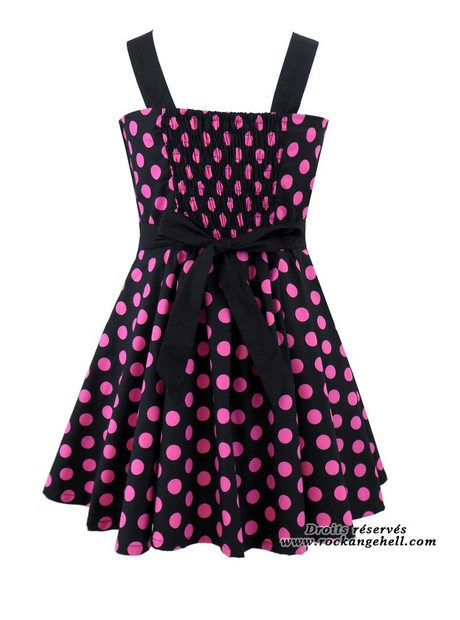 Robe enfant rockabilly