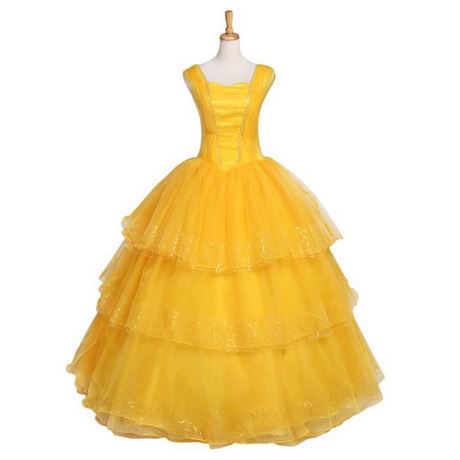 Robe jaune princesse