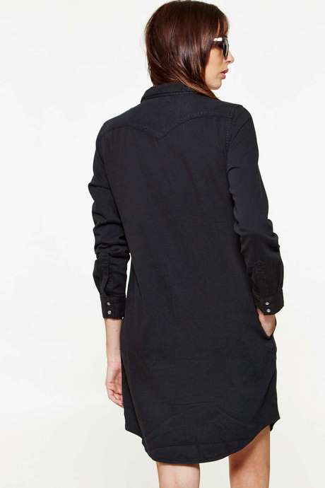 Robe jean noir