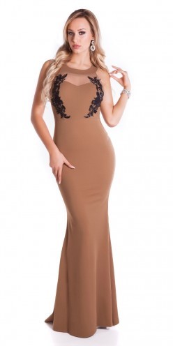 Robe longue glamour