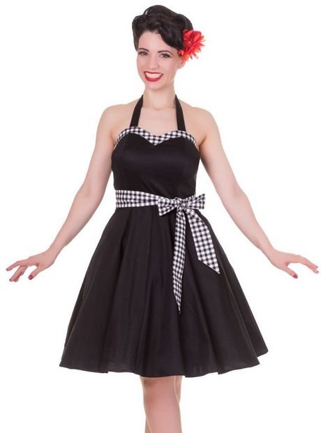 Robe longue pin up