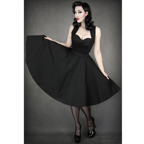 Robe longue pin up