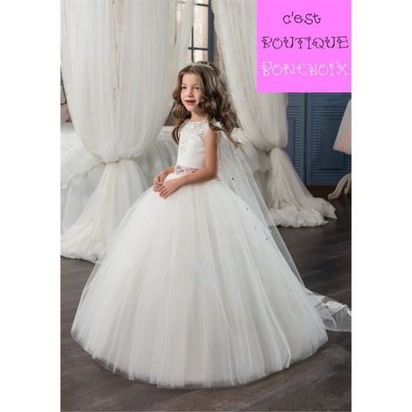 Robe mariage princesse fille