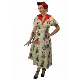 Robe marin pin up