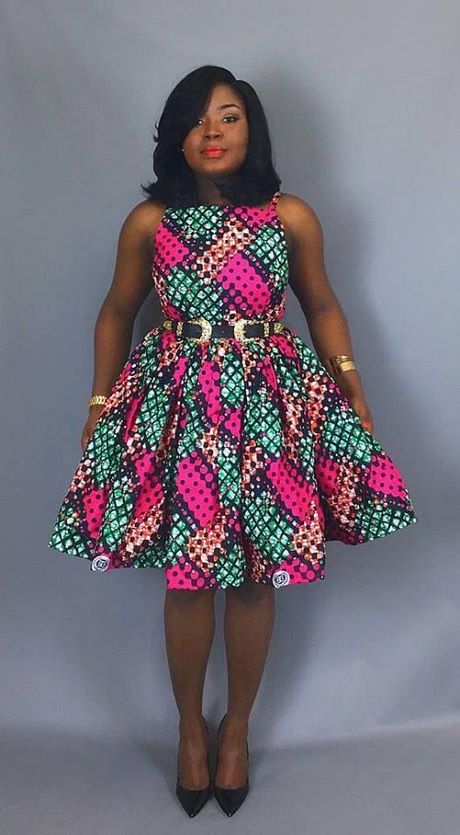 Robe pagne africain
