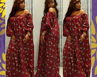 Robe pagne africaine