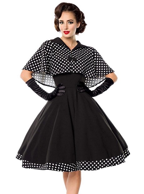 Robe pin up manche longue