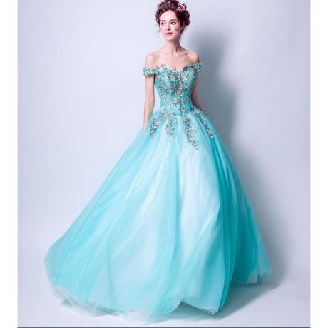 Robe princesse bleu roi