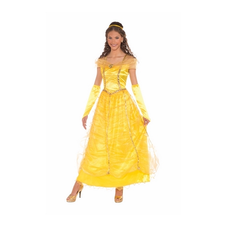 Robe princesse jaune