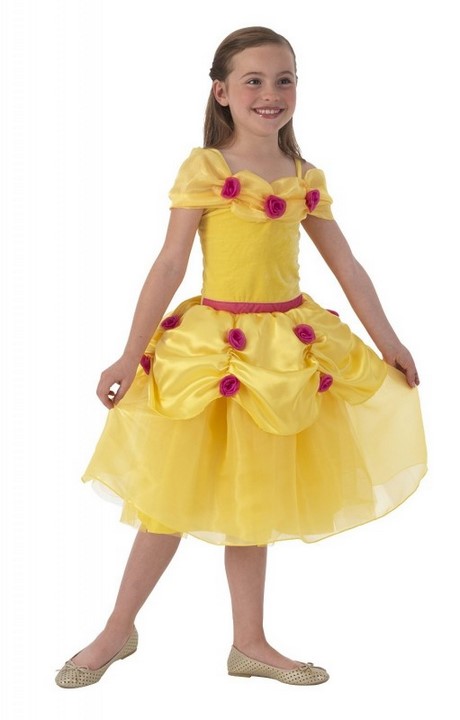 Robe princesse jaune