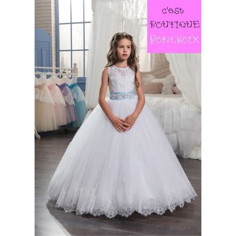 Robe princesse mariage enfant