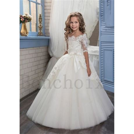 Robe princesse mariage enfant