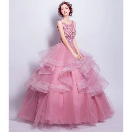 Robe princesse rose femme