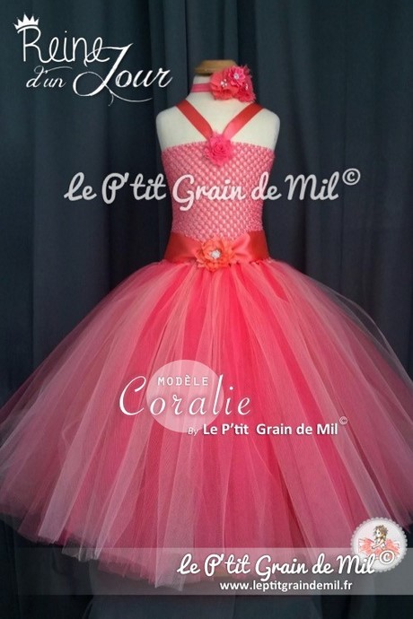 Robe tulle princesse