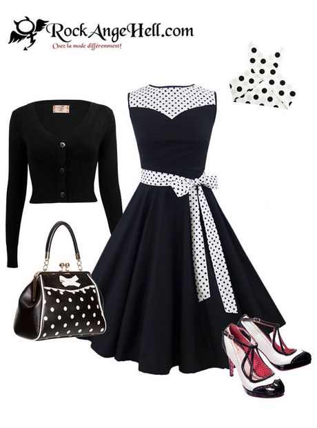 Tenue pin up rockabilly