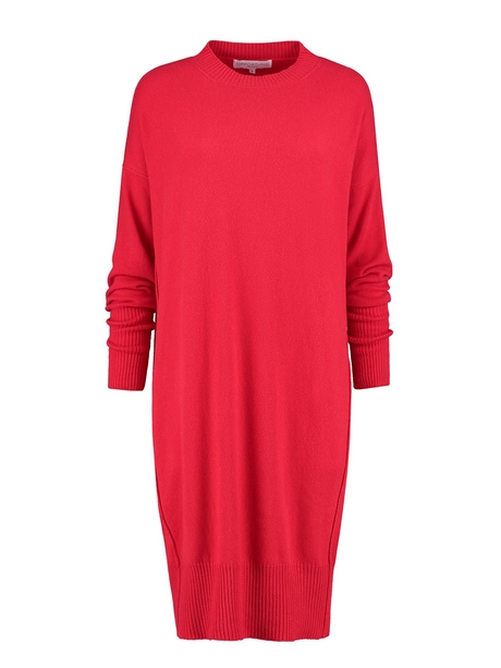 Pull robe rouge