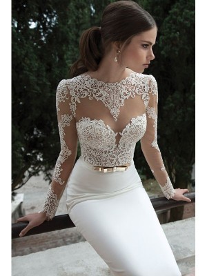 Robe blanche bustier dentelle