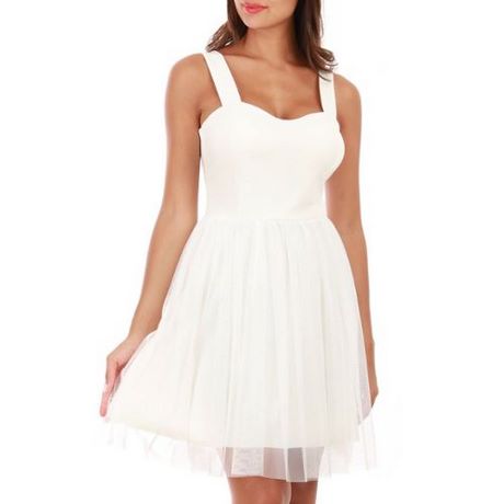 Robe blanche pas cher