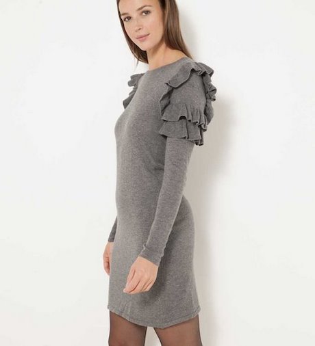 Robe en laine pour femme