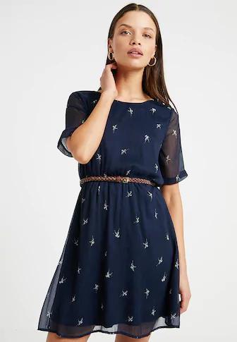 Robe été bleu marine