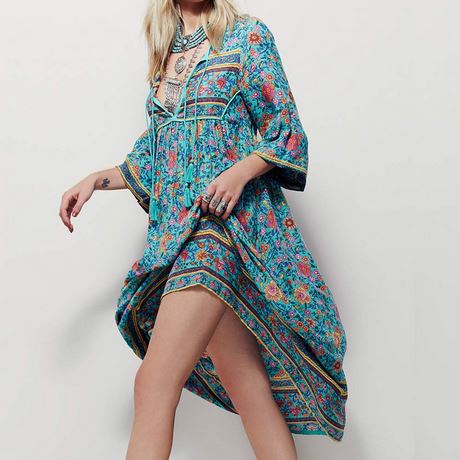 Robe longue boho