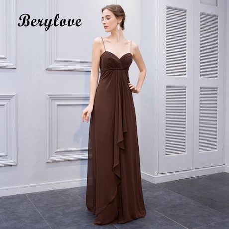 Robe longue de soirée simple