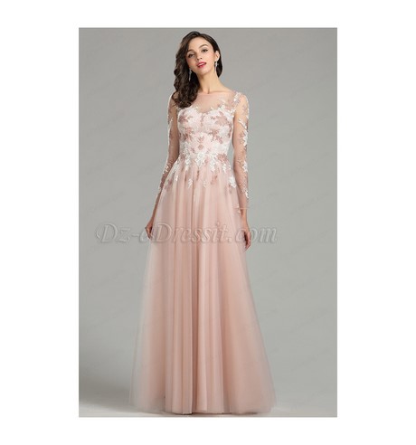 Robe longue soiree dentelle