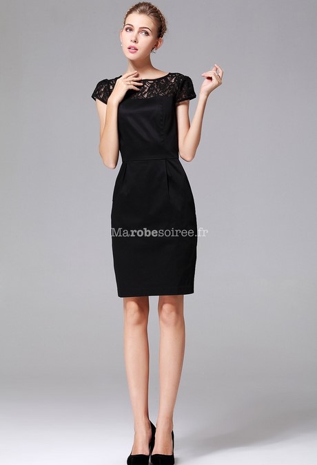 Robe manche courte chic