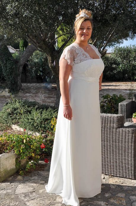 Robe mariee grande taille