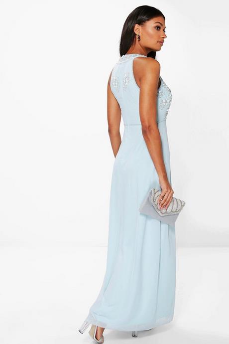 Robe maxi bleu