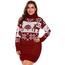 Robe motif noel femme