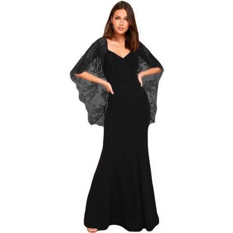 Robe noire chic avec dentelle