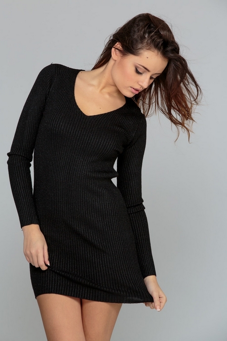 Robe pull paillette