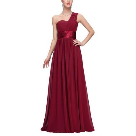 Robe rouge bordeaux