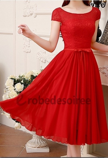 Robe rouge pour soirée