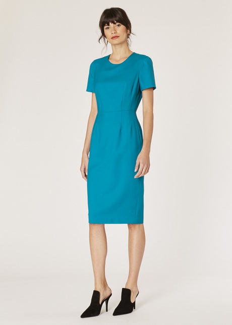 Robe turquoise femme