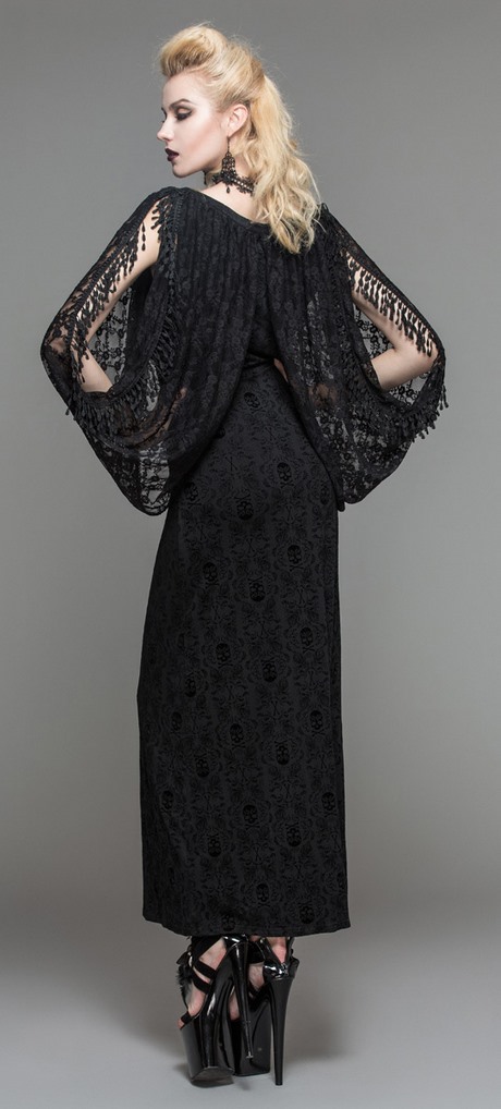 Robes noires avec dentelle