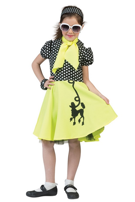 Robe année 50 enfant