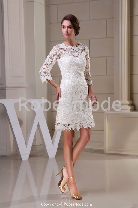 Robe blanche elegante