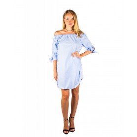 Robe bleu clair