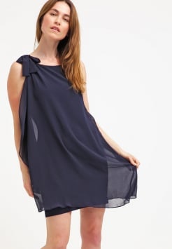 Robe bleu marine fluide