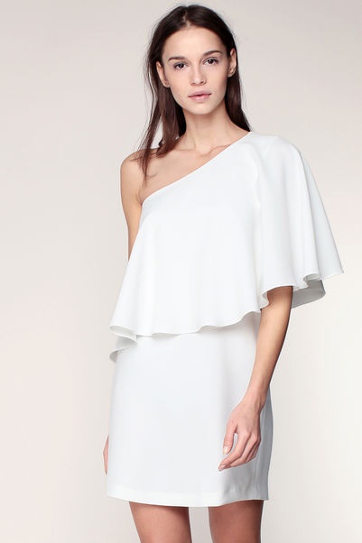 Robe ceremonie femme blanche