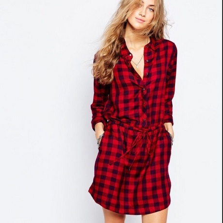 Robe chemise bucheron