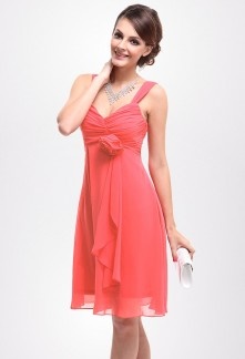 Robe corail ceremonie