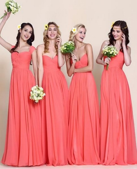 Robe corail mariage